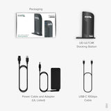 Plugable 13-in-1 USB C Docking Station 4K Triple Monitor with 100W Power Delivery | USB C Dock for Windows, Mac, ChromeOS