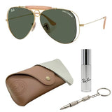 Ray-Ban x Dolce Gabbana Edition RB3138M SHOOTER Aviator Sunglass with Kit