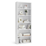 VASAGLE CUSTOS Collection - Bookshelf, 6-Tier Bookcase, Book Shelf, Open Storage Shelf, 9.4 x 23.6 x 63.3 Inches