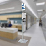 Plotter Paper Direct Hand Sanitizer Stand w/Automatic Dispenser,