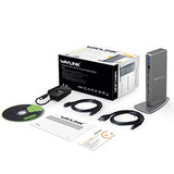 Case of 100,WAVLINK Aluminum Dual 4K USB 3.0 Universal Docking Station