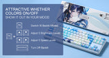 Redragon K707 PRO SE 80% Wireless Gasket RGB 3-Modes 87 Keys Gaming Mechanical