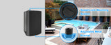 Herdio Passive Outdoor Speakers Wired Waterproof All-Weather Durability 400W Mounted