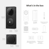 Aqara Smart Doorbell Camera G410 with Chime, 2K, HomeKit Secure Video, 2-Way Audio