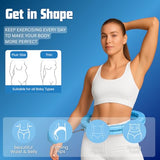 Infinity Hoop for Adults Weight Loss - 2 in 1 Adjustable Weighted Hula Hoop Plus Size with 28 Detachable Links, Massage & Exercise Hula Hoop