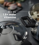 Hotel Stainless Steel Pressure Cooker with Side Grips, 12 Litre / 28 cm KUHN RIKON