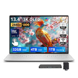 Dell XPS 13.4" 3K OLED Touchscreen Laptop, Intel Ultra 9 288V, 32GB RAM