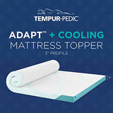 Tempur-Pedic TEMPUR-Adapt + Cooling 3-Inch King Mattress Topper Medium Luxury Premium Foam