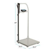 Brecknell HS-300 Electronic Height and Weight Physician Scale, Up to 660lb. Capacity