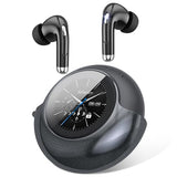 Wireless Earbuds with Smart Touch Screen & 180° Rotating Case – Bluetooth 5.4 Headphones