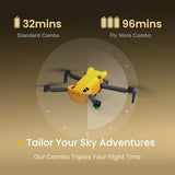 SKYROVER X1 Drone with Camera Combo with Screen Controller, 4K/60fps Video, 8K Photo