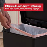 Premier Series II Step-On Trash Can for Home and Kitchen, with Lid Lock and Slow Close