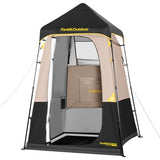 FanttikOutdoor Zeta A1 Pro Shower Tent 1 Rooms, Portable Privacy Shelter for Shower & Dressing, Instant Setup in 60 Seconds with Rainfly & Windproof, Ideal for Camping & Hiking, Fishing, Beach