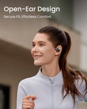 OpenFit Air - Open-Ear Headphones, True Wireless Earbuds, Water Resistant, Secure Earhooks for Daily Use