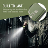 Little World EDC Flashlight & Rechargeable Work Light Combo – Small Pocket Flat Light, Magnetic Clip-on COB Side Light for Car Repair, Travel, Hiking, Camping, Emergency (Green)