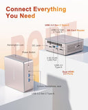 GEEKOM A5 Mini PC Ryzen 7 7730U(Upgraded 7430U/5825U), 16GB RAM 512GB SSD