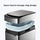 RASRGTRQ Garbage Recycling Bin Large Capacity Household Kitchen Rechargeable Trash Can