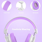 Stereo Wired Noise Cancelling Headphones with Microphone for Computer, Laptop, Mac, Nintendo, Games