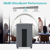 18-Sheet Shredders for Home Office Heavy Duty P-4 Security Level Crosscut Paper Shredder Paper