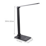 1pc Adjustable Desk Lamp Study Lamp Desk Lamps for Home Studying Table Lamp Touch Control Table Lamp Bedside Reading DOITOOL