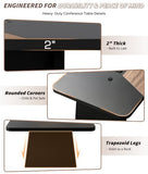8FT Conference Table for 8-10 People, 94.5" Large Meeting Room Table