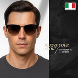 Persol PO3375S Square Shape Sunglasses With Official Eyewear Kit