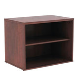 Alera ALELS593020MC 29.5 in. x 19.13 in. x 22.78 in. Open Office Low Storage Cabinet Credenza - Cherry Alera