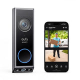 2K FHD,Head-to-Toe View, Doorbell Camera Wireless & Wired, Color Night Vision, Two-Way Talk, AI Motion/Package Detection