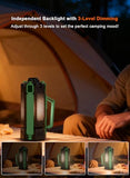 Rechargeable Telescopic Camping Light, 15000mAh Collapsible Lantern with 270° Rotation & Dimming, Portable Flashlight, Waterproof Tent Light for Outdoor Camping, Hiking, Barbecue, Fishing & Emergency