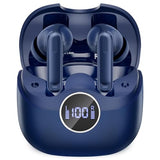 Adaptive Hybrid Active Noise Canceling 2026 Wireless Earbuds, 6 Mics ENC Clear Call Ear Buds