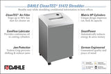 DAHLE CleanTEC 51472 Paper Shredder w/Air Filter, Micro Cut