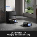 MOVA V70 Ultra Complete Robot Vacuum and Mop, 42000Pa Suction Bagless Dock