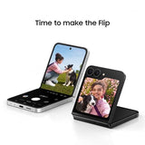 Samsung Galaxy Z Flip7 FE Cell Phone, 256GB AI Smartphone, Unlocked Android, Long Battery Life