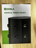 Power Strip Tower by KOOSLA, [15A 1500J] Surge Protector - 12 AC Multiple Outlets & 6 USB Ports KOOSLA