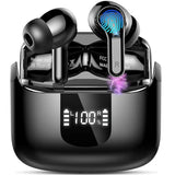 Wireless Earbuds, 2026 Bluetooth 5.4 Headphones NEW Ear Buds 40H Bass Stereo in-Ear Earphones