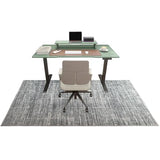 Heavy Du Office Chair Mats for Hardwood Floors, 130 x 150 cm, Non-Slip Floor Protectors for Wheelchairs on Tiles