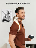 SKG FSA Eligible Cordless Neck Massager for Pain Relief Deep Tissue, Shiatsu Shoulder Massager with Heat, Massage Tools for Trapezius, Lymphatic Drainage, Relaxation Therapy, HSA Items H7 Ultra
