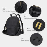 CinvaiKrose Large Capacity Backpack, Water-Resistant, 3-Way Convertible, Anti-Theft Pocket, Work Travel Laptop Bag