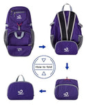 WATERFLY Small Lightweight Packable Backpack: 20l Ultra Light Foldable Travel Hiking Camping Daypack Day Pack for Man Woman