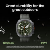 Samsung Galaxy Watch Ultra2 + $100 GC, Titanium Silver, 47mm LTE Smartwatch