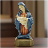 Virgin Mary Statue Catholic, Mother Mary Holding Baby Jesus, 5.91 Inch