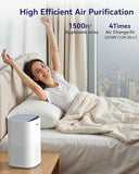 Air Purifiers for Home Large Room up to 1500ft², Tailulu H13 True HEPA Air Purifier for Bedroom Office Living Room