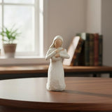 PlentifulHome Virgin Mary Holding Baby Jesus Statue, 5.91 Inch