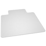 lip Premium Thickness Chair Mats | Superior 1/5 Inch Thickness Specifically Designed For Thick Carpet | Easy Chair Roll