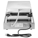 VEVOR Electric Donut Maker, 2000W Commercial Doughnut Machine with Non-stick Surface, 9 Holes Double-Sided Heating Waffle Machine Makes 9 Doughnuts, Temperature 122-572℉, for Restaurant and Home Use
