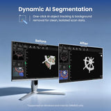 Revopoint POP 4 3D Scanner, AI Segmentation, for 3D Printing