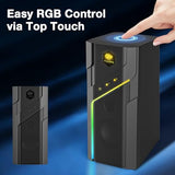 USB Powered Stereo Computer Speakers for Monitor, Laptop and Gaming Setup