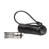 Kensington Portable Combination Cable Lock for Laptops and Other Devices