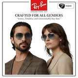 Ray-Ban RB8097 WILLIAM TITANIUM Sunglasses with Official Eyewear Kit