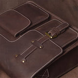 European Men's Large Capacity Zippered Crossbody Bag Waist(Style2)